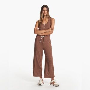 Vuori Falls Jumpsuit in Almond Heather Size M